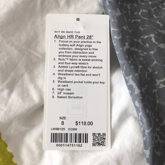✨NWT✨lululemon Align HR Pant 28” - Picture 4 of 4